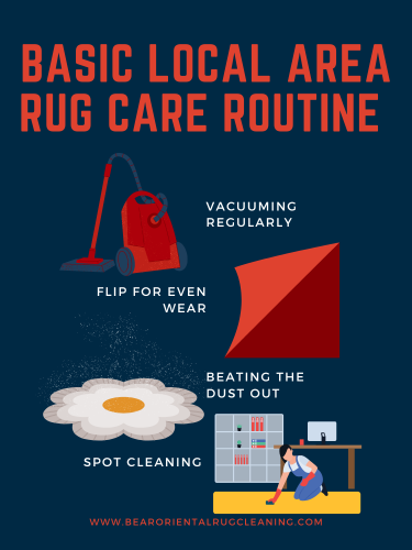 Local area rug care